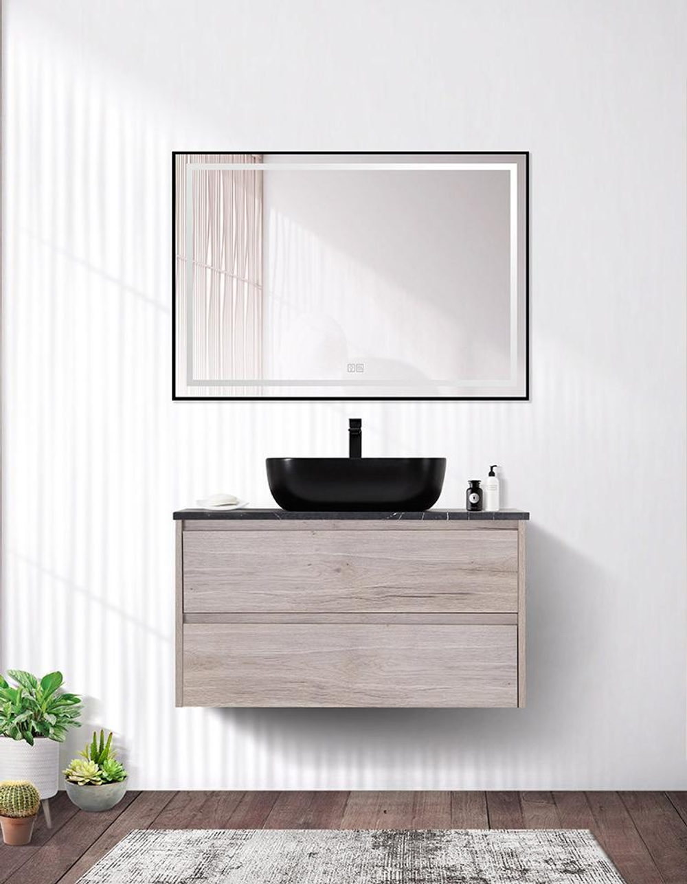 Тумба подвесная под столешницу BelBagno KRAFT-900-2C-SO-RGB