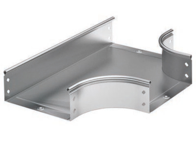 Ответвитель DPT Т-образный горизонтальный  150х80 в комплекте скрепежными элементами и соединительными пластинами, необходимыми длямонтажа, цинк-ламельный