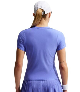 Женская теннисная футболка Nike Victoy Dri-Fit Short Sleeve - sapphire/white