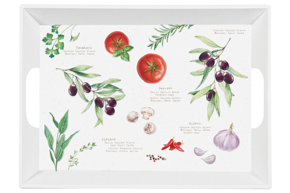 Поднос 51х38см Easy Life Домашняя кухня