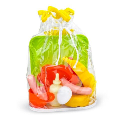 Набор продуктов и посуды "Легкий завтрак" в рюкзаке (Лена)