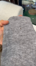 GLARE - Botto Giuseppe; 78% вспушенный меринос, 16% п/а, 6% люрекс; 1200м/100гр; col. 1136, цвет: серый; S704