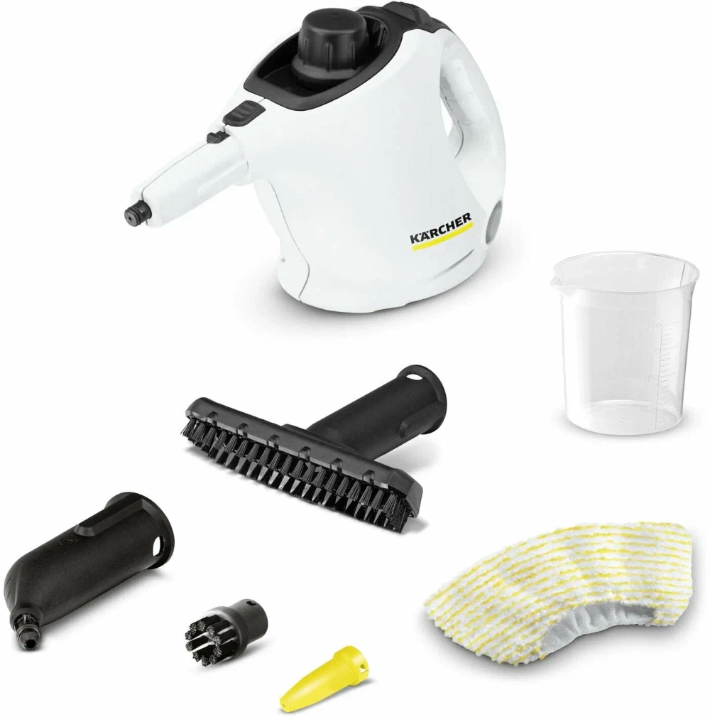 Пароочиститель ручной Karcher EasyFix SC 1 1200Вт белый (1.516-400.0)