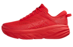 HOKA ONE ONE Bondi 7 comfortable and versatile shock absorption, wear-resistant, breathable, low-cut casual running shoes men's red