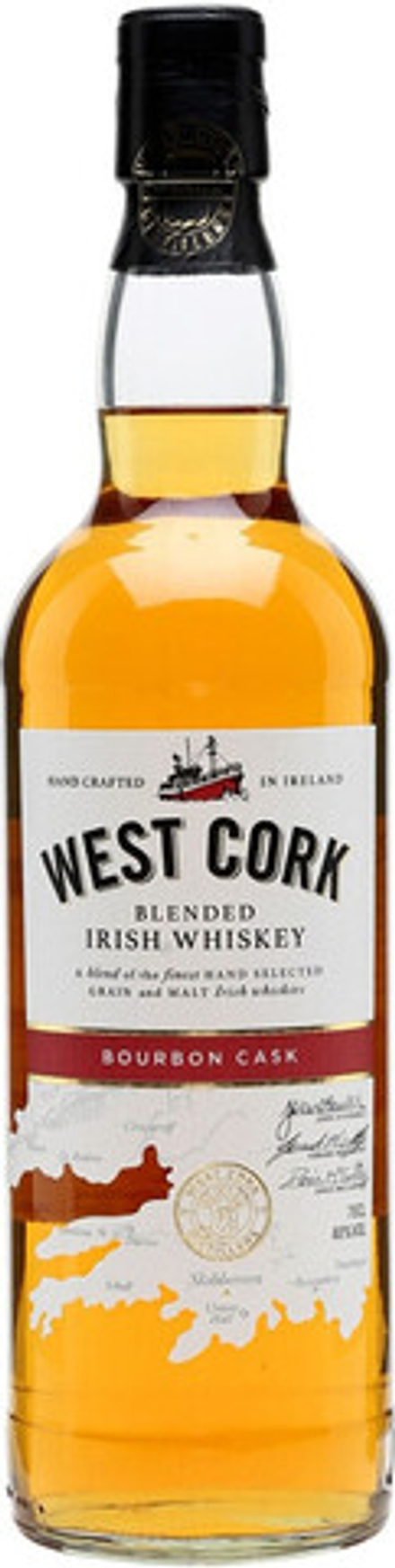 Виски West Cork Bourbon Cask, 0.7 л