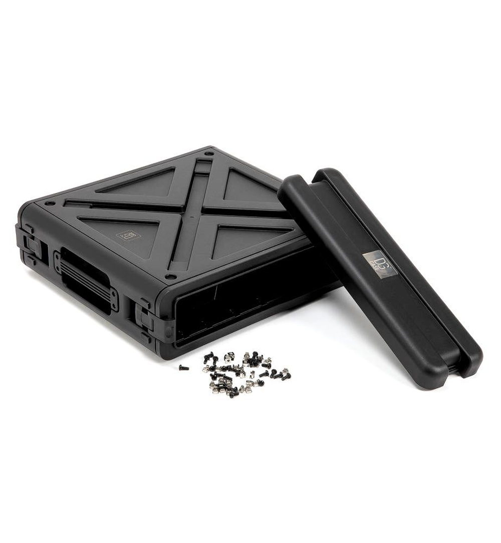 Ударопрочный пластиковый Рэковый кейс 2 юнита | DGCASE@RACK2U | Внут. размеры 485*483*100мм