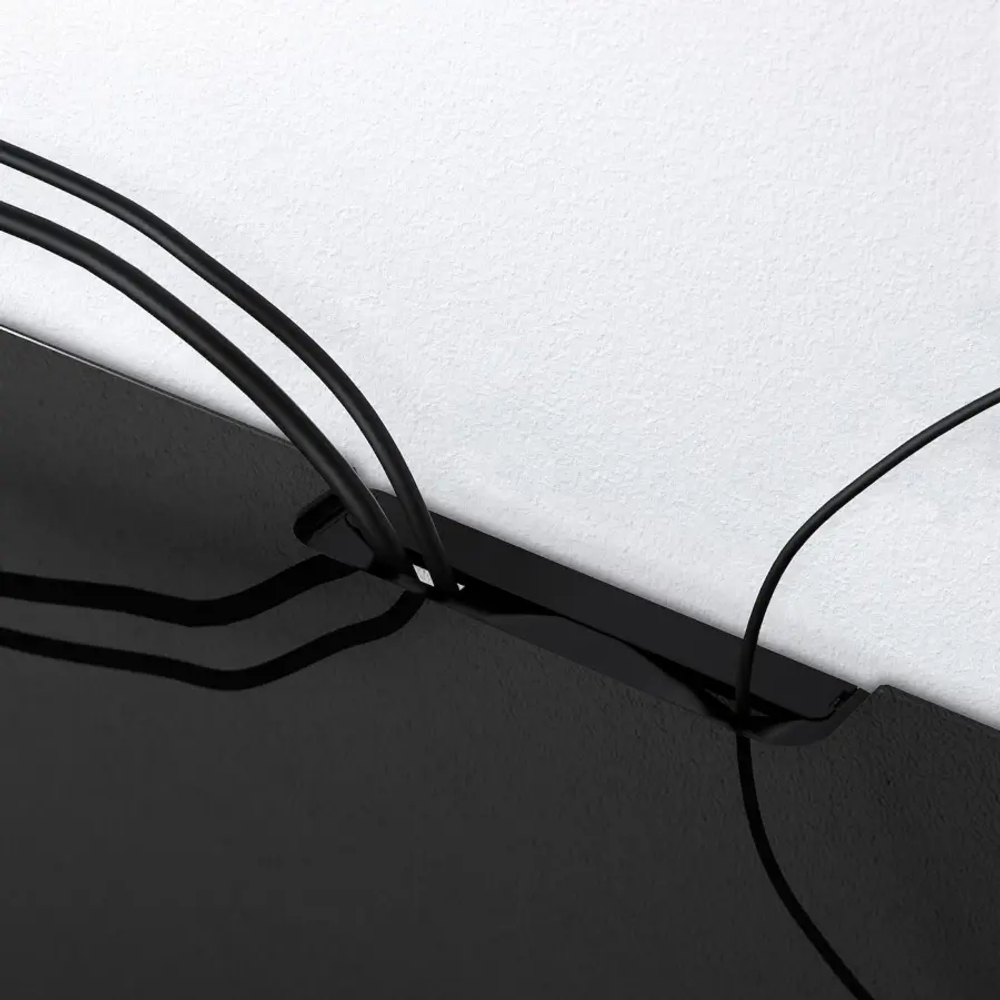 Верхняя панель - IKEA BESTÅ/BESTA, 120x40 см, черный, Беста/Бесто ИКЕА