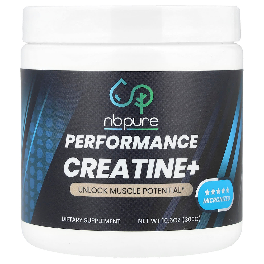 NB Pure, Performance Creatine+, 300 г (10,6 унции)