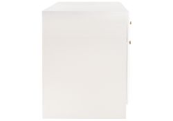 ТВ-тумба Ливерпуль белый / ясень ваниль