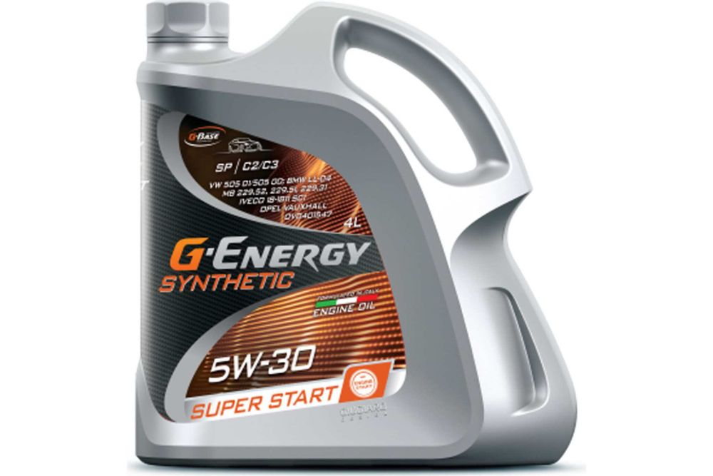 Масло SynthSuperStart 5W-30 4л G-Energy 253142400