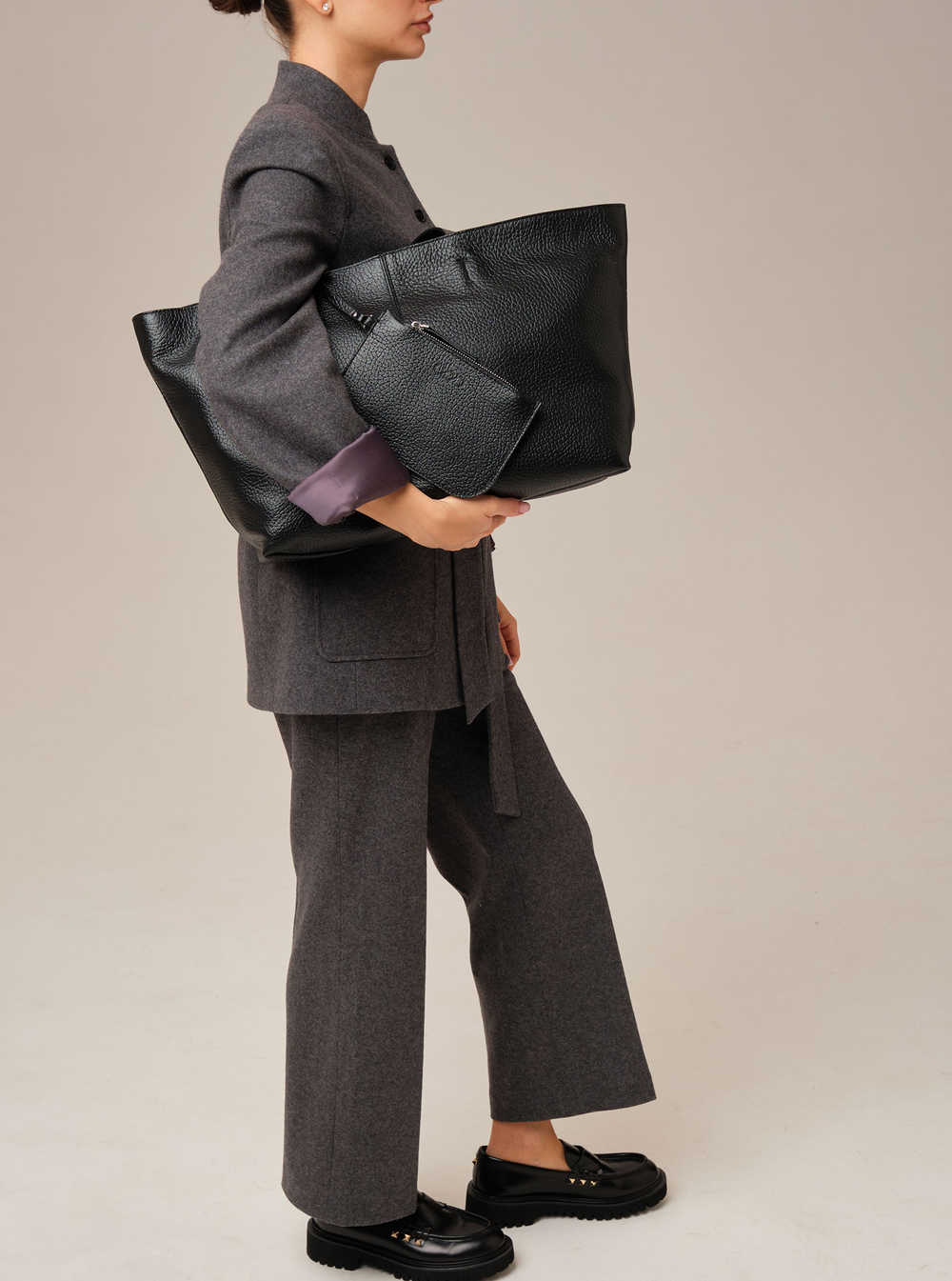 Кожаная сумка Texas DBR 31390 черный