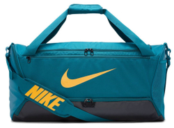 Сумка спортивная Nike Brasilia 9.5 Training Duffel Bag - flint grey/black/white