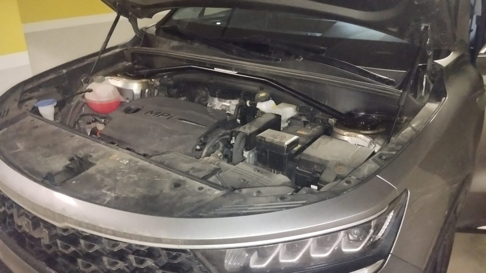 Распорка передних стоек Kia Sorento 4 (MQ) (ПОД ЗАКАЗ)