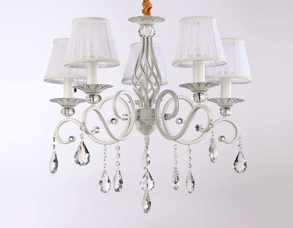 Ambrella Подвесная люстра с абажурами и хрусталем Traditional TR4547