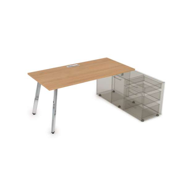 10СТО.089 Стол с тумбой опорной (1400*800*750)