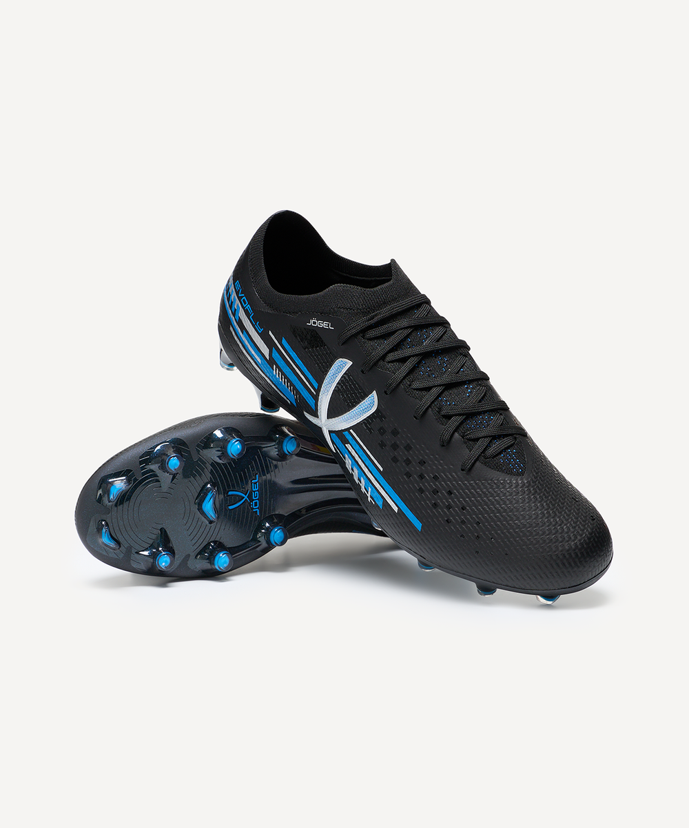 Бутсы футбольные Evofly FG Pro Black/blue