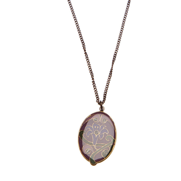 Колье Clara Bijoux лилия B77321.1 V