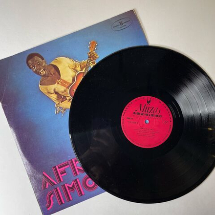 Винтажная виниловая пластинка LP Afric Simone Hafanana (Польша 1978)