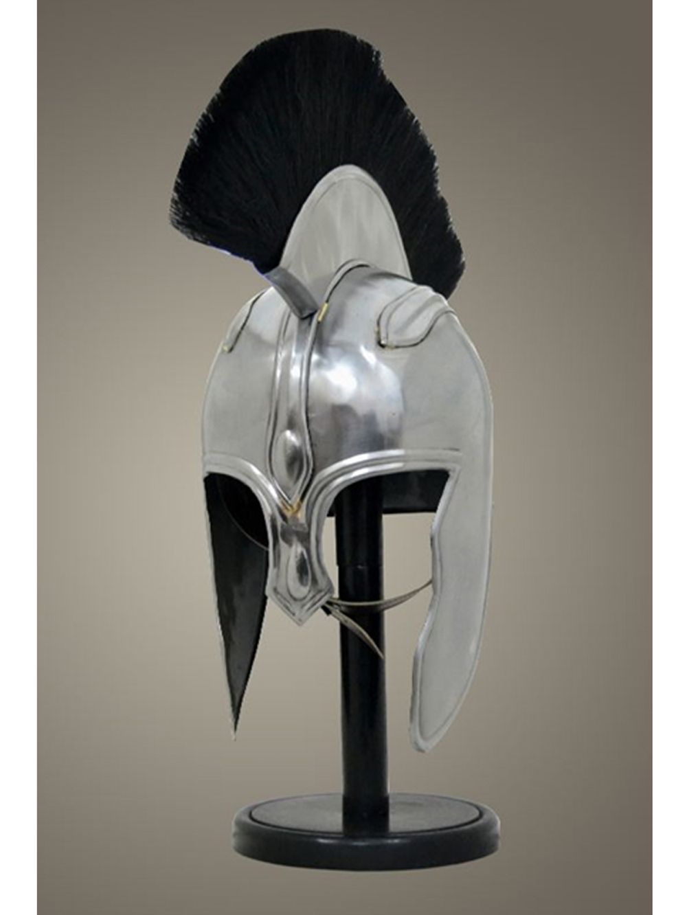 Nautical Шлем троянский "Ахиллес" с черным плюмажем