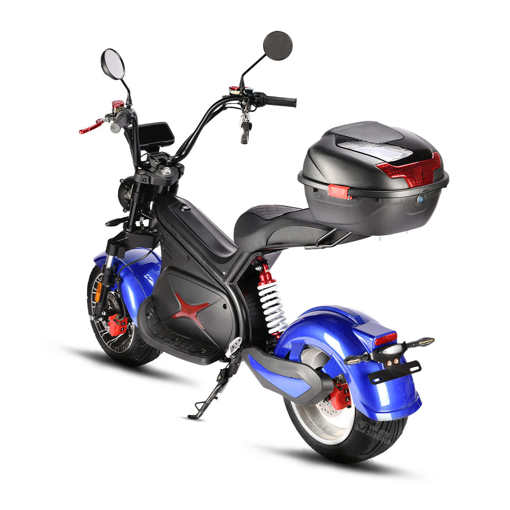 Электроскутер White Siberia BLACK SEA (BLUE) 5000W