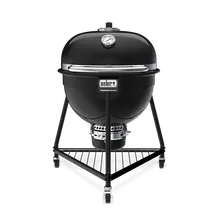 Угольный гриль Weber Summit Kamado E6, 61 см, чёрный