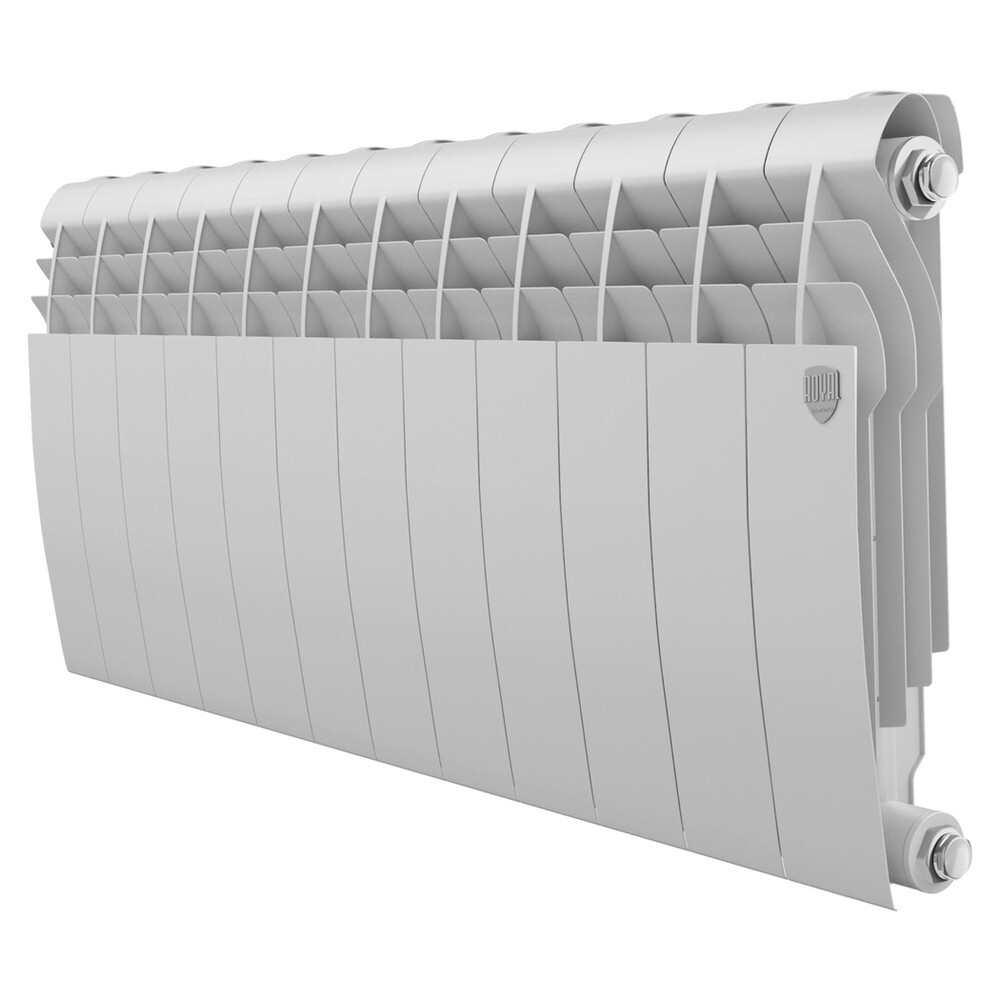 Радиатор биметаллический белый BiLiner 350 Bianco 12 секции