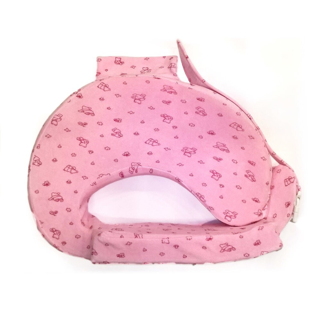 Подушка для кормления «Milk Rivers Support» нежно-голубая однотонная