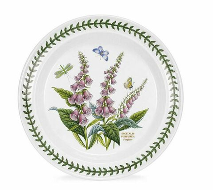 Portmeirion - Ботанический сад 26,5 см Тарелка наперстянка / артикул   BG05052-B  / GTIN 00794947