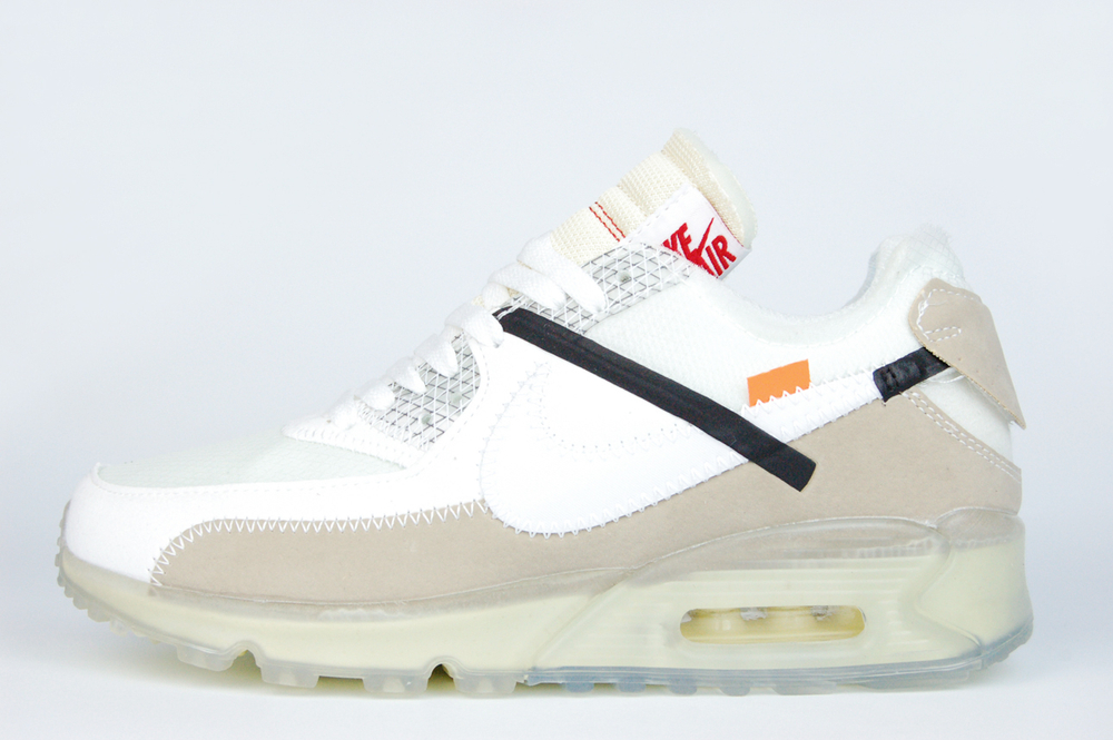 Кроссовки Nike Air Max 90 x Off-White White