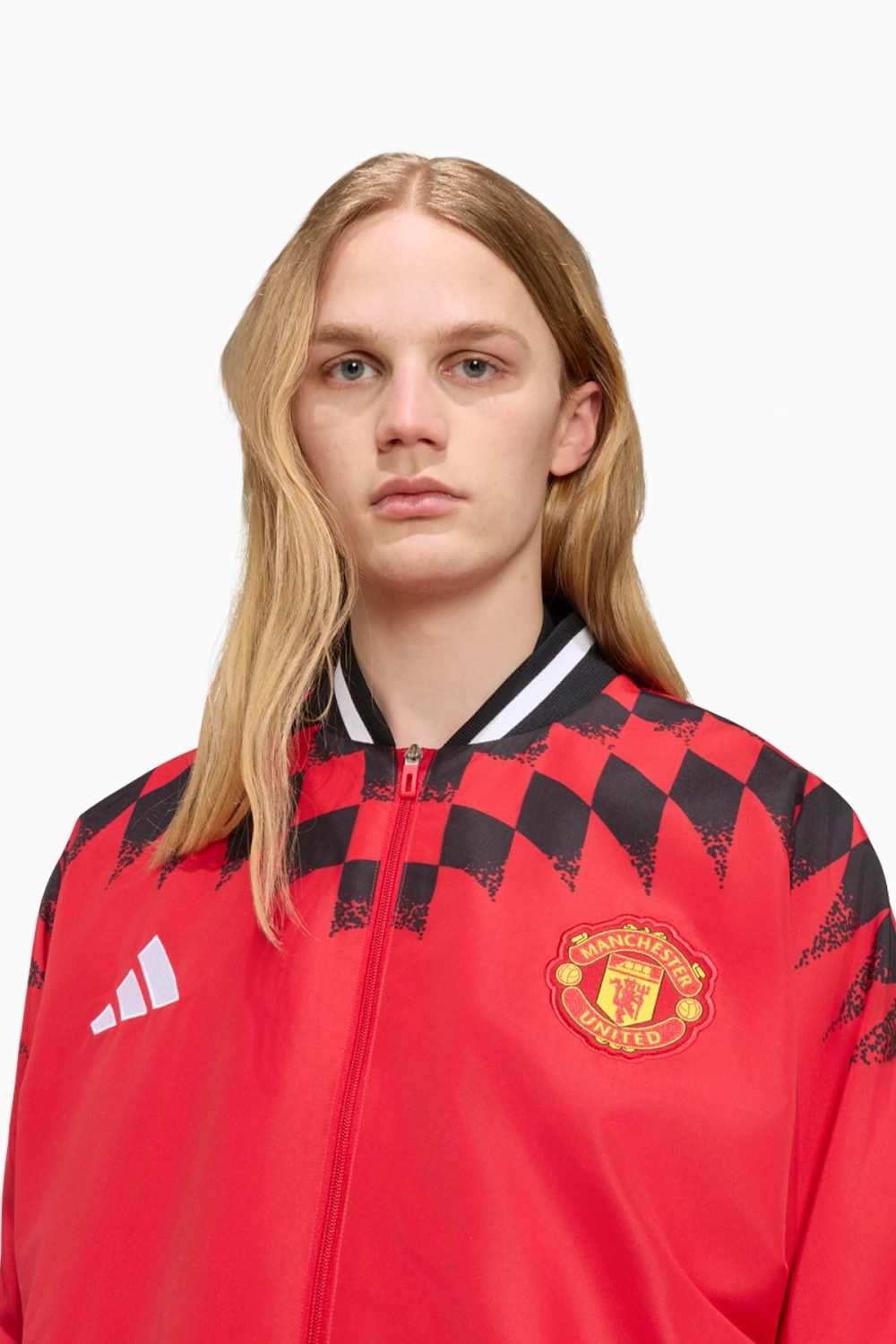 Кофта adidas Manchester United 26/27 Stadium Track - красный