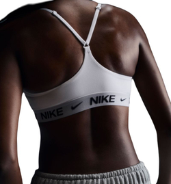 ТОП теннисный Nike Indy Light Support Padded Adjustable Sports Bra - белый