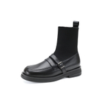 D FUSE SCANDINAVIA Fabric Ankle Boots 3.5cm Women"s Black