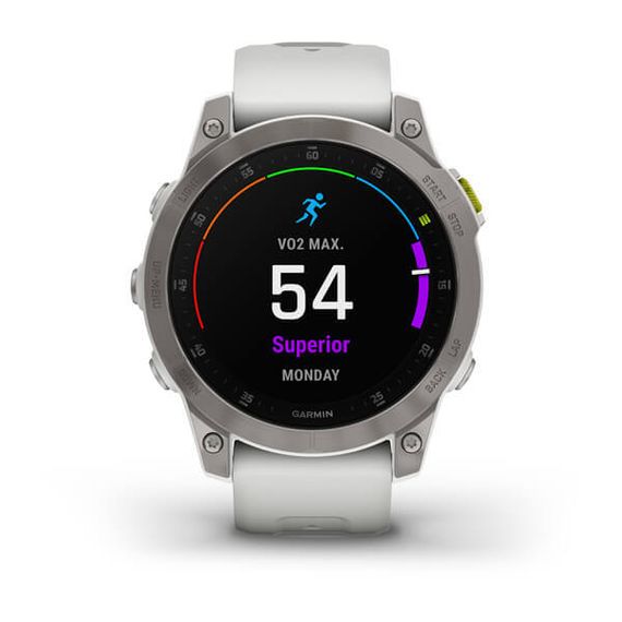 Garmin EPIX (Gen 2) Sapphire титановый белый