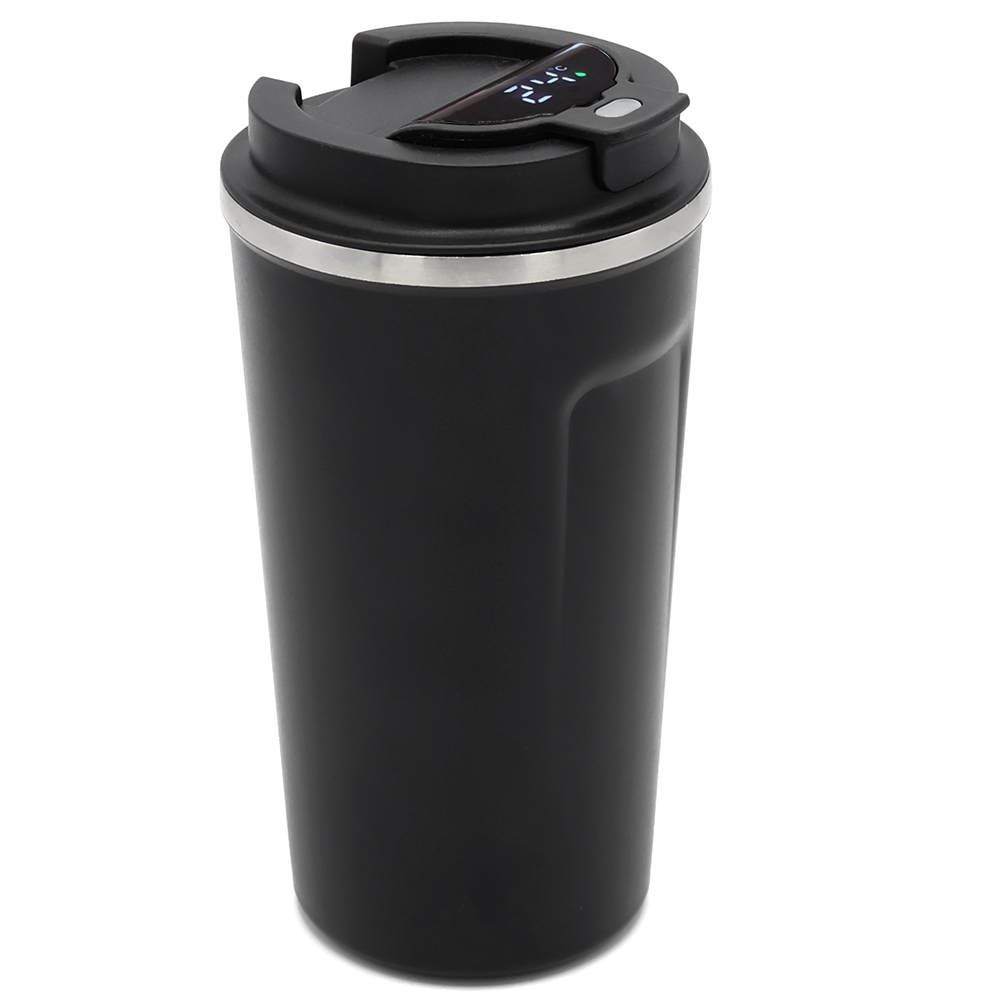 Термокружка Andy с дисплеем, 510 мл, черный