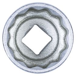 KING TONY (433030M) Головка торцевая стандартная двенадцатигранная 1/2", 30 мм