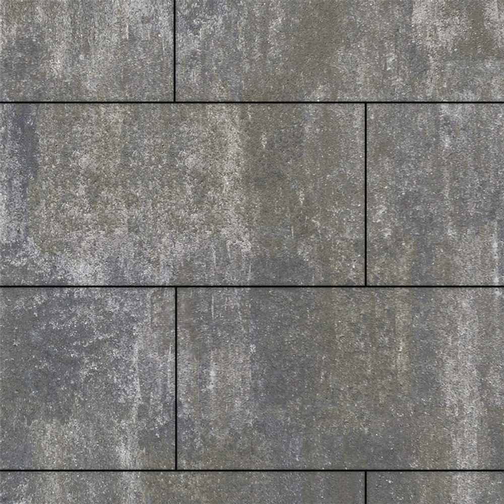 Тротуарная плитка ПРЯМОУГОЛЬНИК 600х300 мм - Искусственный камень Габбро