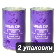 Чай черный Bharat Bazaar Счастливый завтрак 100 г, 2 шт