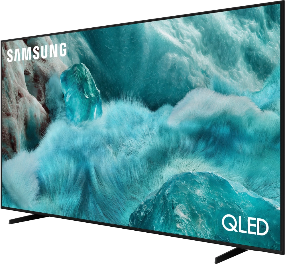 Телевизор QLED Samsung 75" QE75Q7FAAUXRU Q черный 4K Ultra HD 60Hz DVB-T2 DVB-C DVB-S2 USB WiFi Smart TV