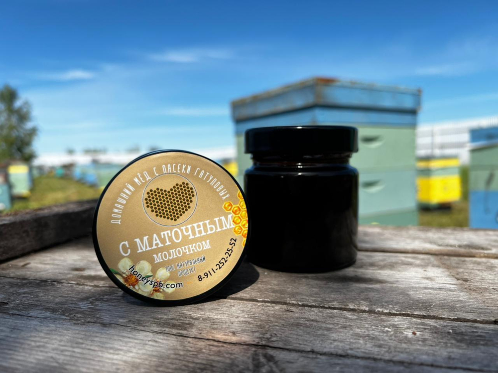 Мед с маточным молочком (акация) 2025г
