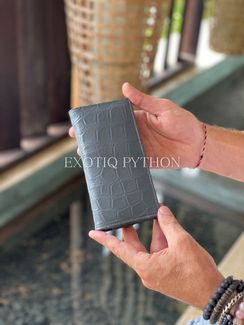 Кошелек из кожи крокодила WA-202