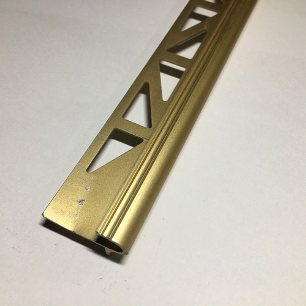 НАF 10мм "PW" 2,5м Золото мат. F-об. наружн. анод. алюм.