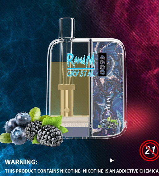 RandM 4600 Crystal - Mr Blue (5% nic)