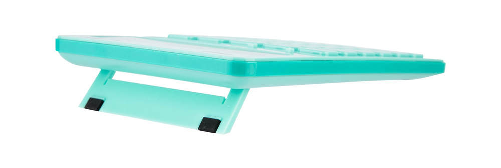 Калькулятор Deli 12 раз. Touch голубой EM01531