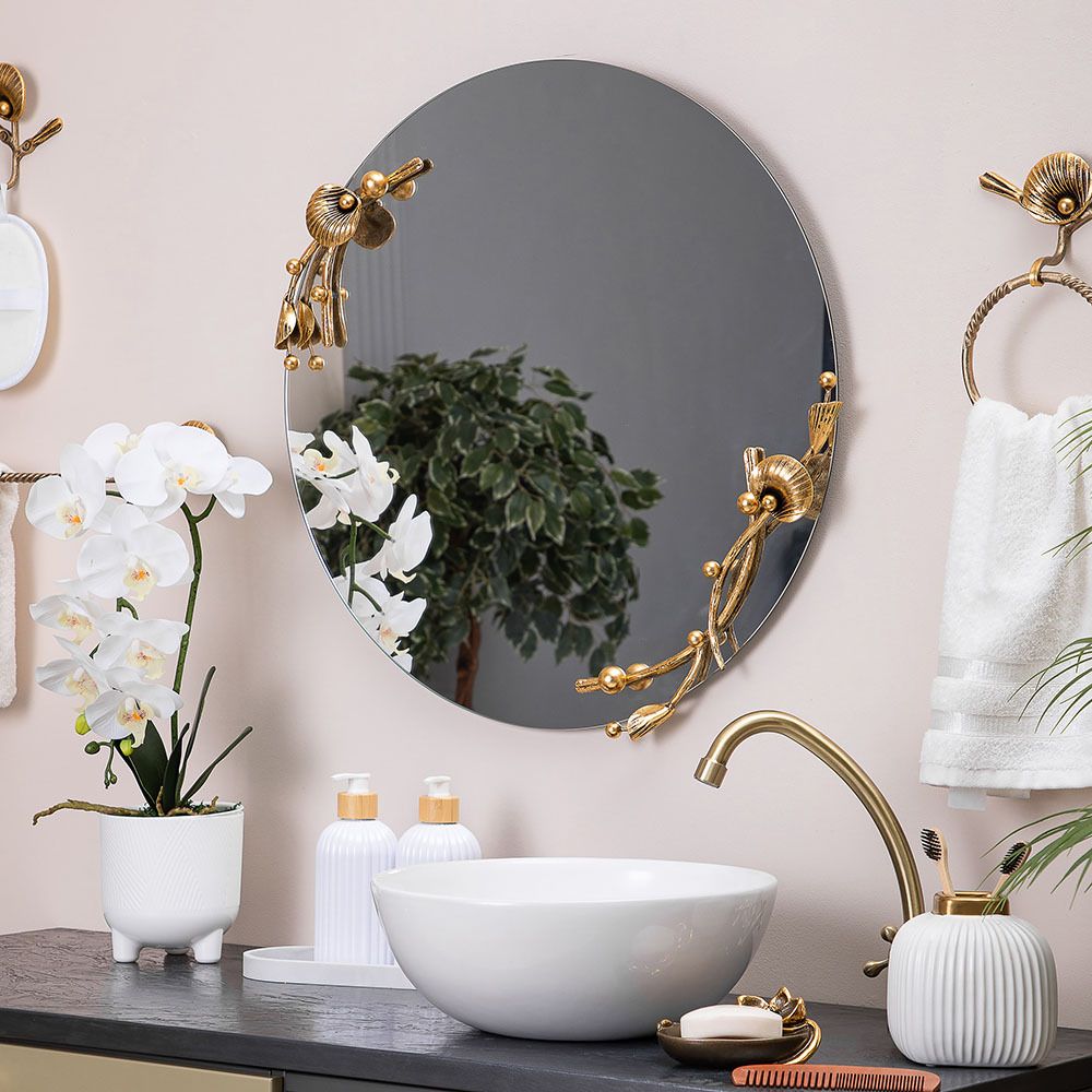 Зеркало настенное «Атлантис» Бронза