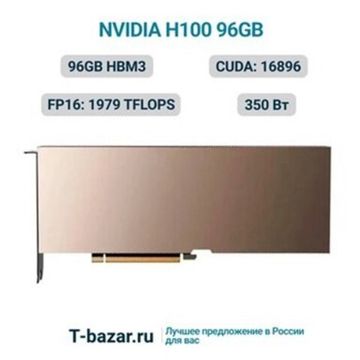 Профессиональная видеокарта nvidia H100 96GB H100 96GB