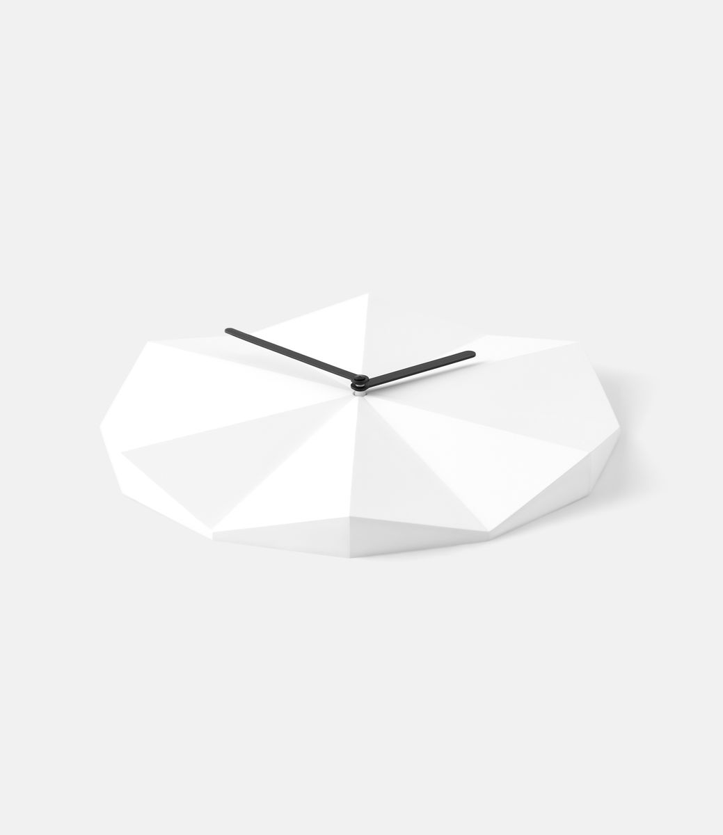 Lawa Design Delta Clock White — настенные часы