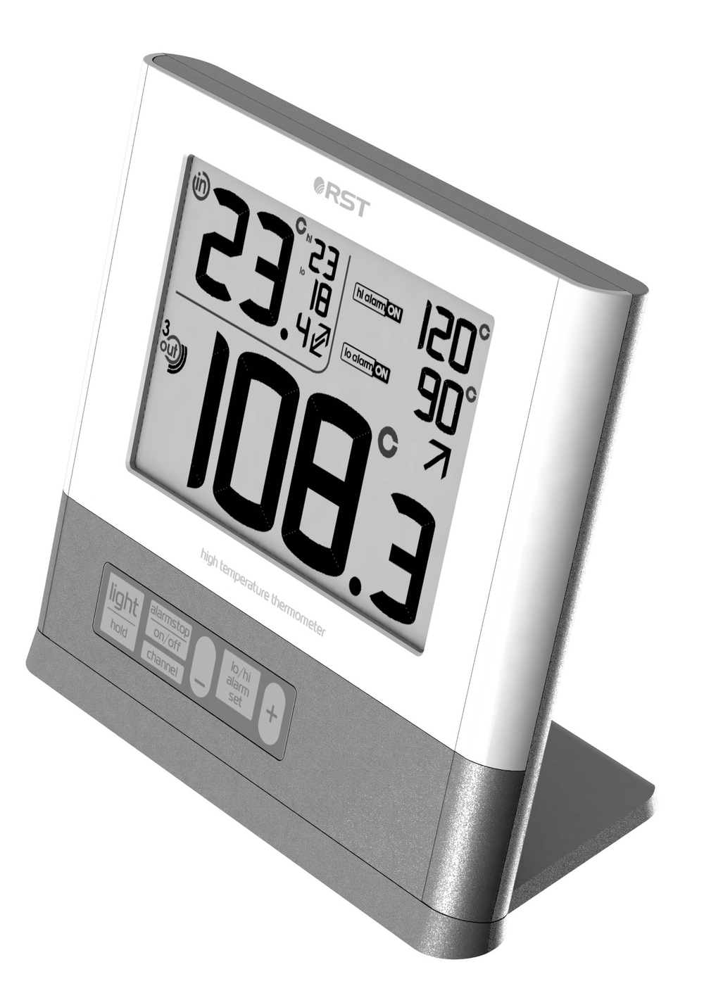 Электронный термометр для бани с радиодатчиком RST77111