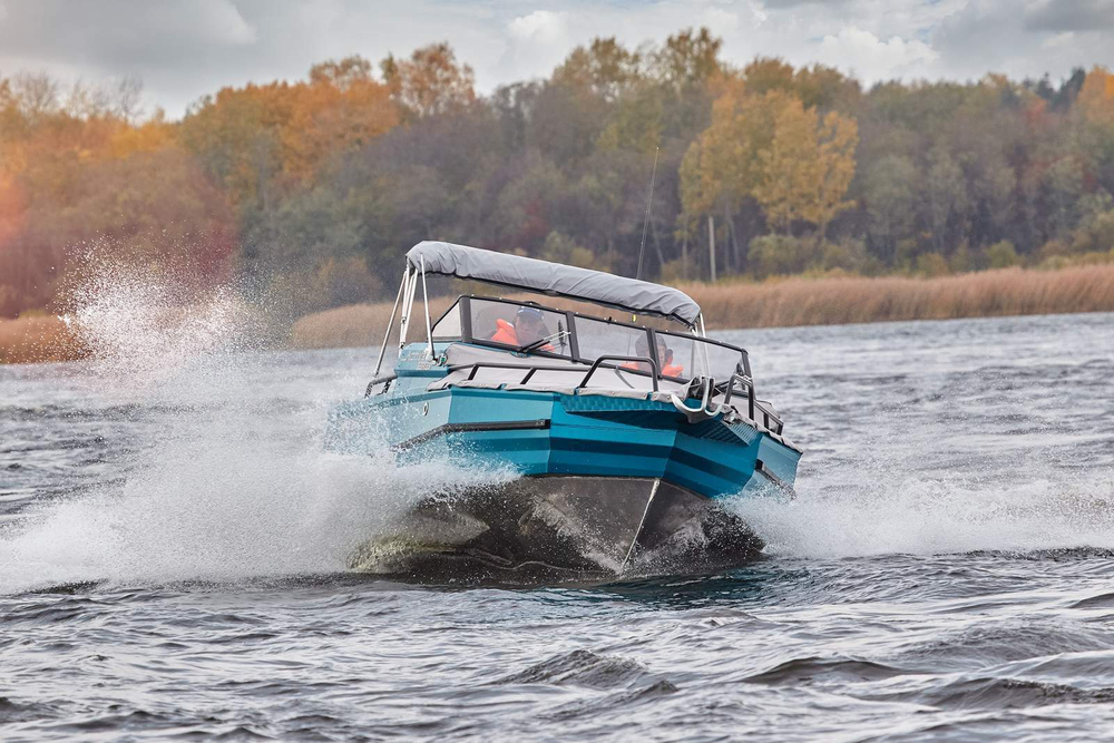Алюминиевый катер BERKUT Active DC