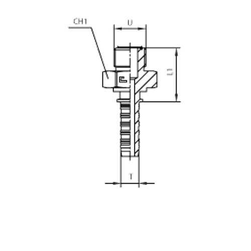Фитинг DN 12 ORFS (Ш) 1.3/16