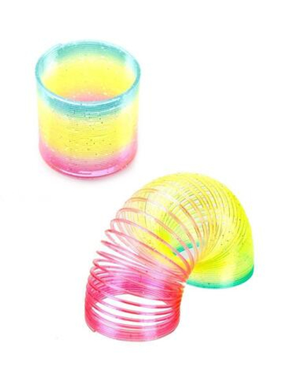 Пружинка-радуга Слик 6х6х6 см., в пакете